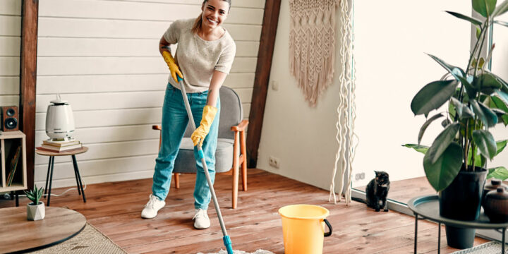 Quais os benefícios de uma casa limpa e arrumada?